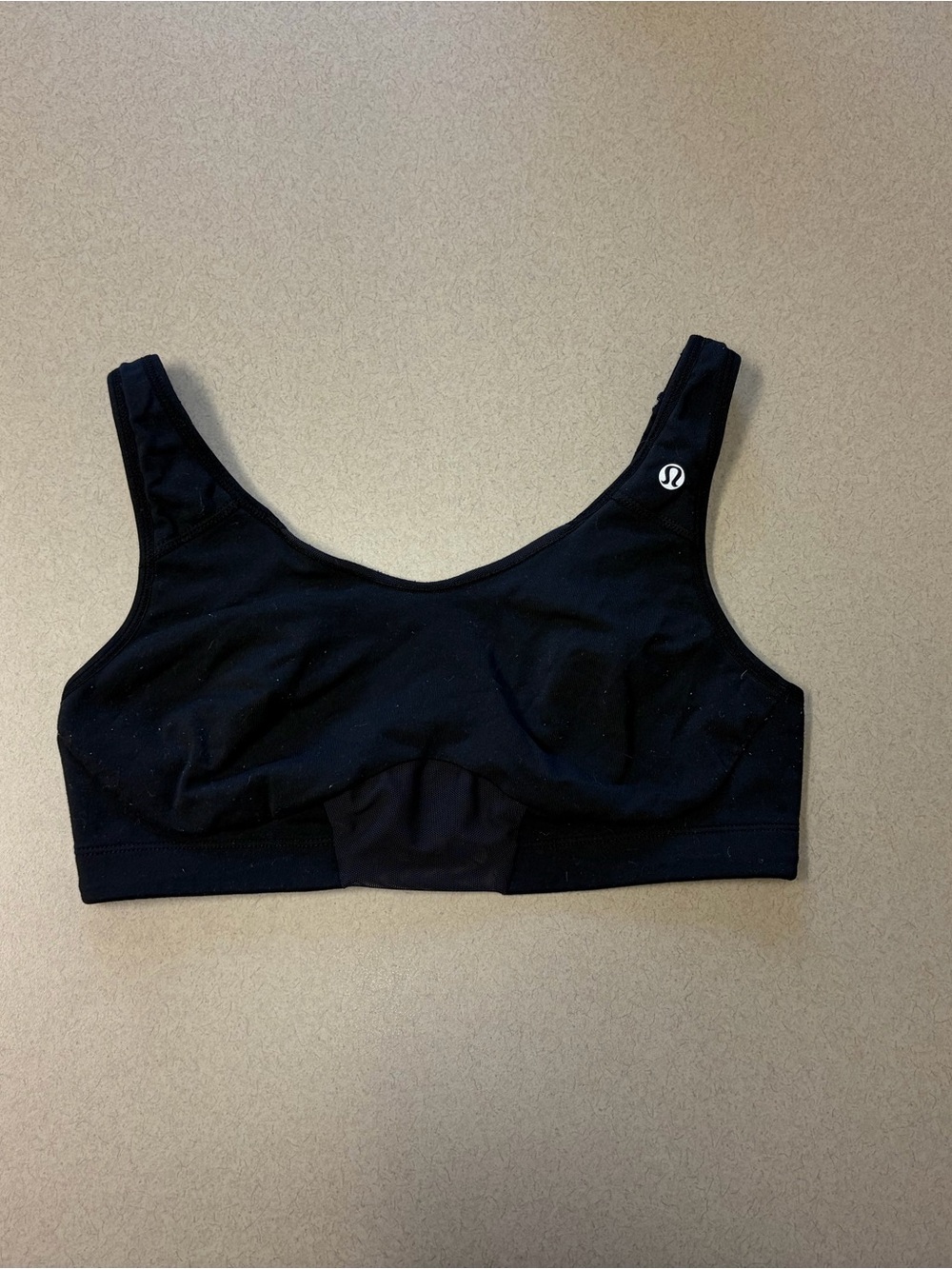 lululemon athletica Black Seamless Sports Bra